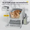PawHut kočičí záchod bez víka, kočičí záchod se lopatkou, Náhled obrázku produktu 4