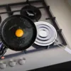 21 cm Edelstahl-Wärmeverteiler, nur für Gasherd——.. Produktbild-Vorschau 5