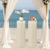 Portafiori per matrimonio e feste - piedistallo a colonna Anteprima dell’immagine prodotto 8