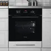 A built-in oven is shown in a kitchen setting, integrated into cabinetry. Náhled obrázku produktu