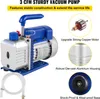 SucceBuy 1,5 galonu 3CFM 1/4HP vakuová komora, vývěva Náhled obrázku produktu 3