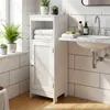 FineBuy Armadietto da bagno 80 x 30 x 28 cm Bianco - Anteprima dell’immagine prodotto 4