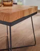 Stolik boczny ZARI 45 x 45 x 51 cm lite drewno akacjowe z Podgląd zdjęcia produktu 4