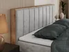 MKS MEBLE King Boxspringbett 180x200 mit Bettkasten Eiche, Produktbild-Vorschau 3