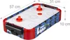 Relaxdays Airhockey Tischspiel, Profi Lufthockey mit Produktbild-Vorschau 4