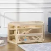 PawHut Kleintierkäfig Nagerkäfig Hamsterkäfig mit Rampe Produktbild-Vorschau 2
