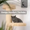 PET VIOLET Cat Tower A 185 cm – Wandmontierter Kratzbaum Produktbild-Vorschau 7