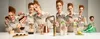 A collage of a woman interacting with a kitchen faucet and preparing drinks. Podgląd zdjęcia produktu
