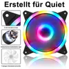 Gehäuselüfter Ultra Leise LED Computer CPU Kühler Lüfter Produktbild-Vorschau 3