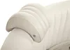 A close-up view of a white inflatable headrest attached to the side of a hot tub. Produktbild-Vorschau
