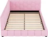 MODFU gestoffeerd bed, uitschuifbaar, 140x200 cm, met Productafbeelding-voorbeeld 8