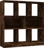 VidaXL 826378, Eiche, Holz, Holz, 975 mm, 295 mm, 1000 mm Produktbild-Vorschau 1