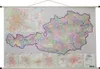 Österreich Wandkarte Postleitzahlen 1:500.000 Produktbild-Vorschau 1