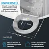 SANILO® WC-Sitz mit Absenkautomatik und Schnellverschluss Produktbild-Vorschau 5