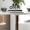 HOMCOM Table de bar ronde table haute cuisine mange-debout Voir les images du produit 9