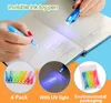4er-Pack unsichtbare Tintenstifte mit UV-Licht, 2021 Produktbild-Vorschau 4