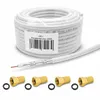 20m ARLI Koaxialkabel – max. 135 dB 5-fach geschirmt + 4x Produktbild-Vorschau 1