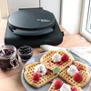 Keramik-Waffeleisen, Schwarz Produktbild-Vorschau 4