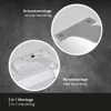 LED Spiegelleuchte 60 cm 8 Watt 4000 Kelvin 1040lm chrom Produktbild-Vorschau 3