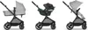 Cybex Kinderwagen 3 in 1 Cybex EOS Schwarz Lava Grau Produktbild-Vorschau 8