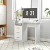 HOMCOM Moderner platzsparender Schreibtisch mit 3 Produktbild-Vorschau 6