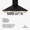 Klarstein Hotte Aspirante 90 cm, Hotte Aspirante Voir les images du produit 4