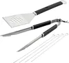 Edelstahl Grill Zubehör Grillzange Set HEIMWERT Produktbild-Vorschau 2