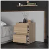STIV Möbel | Nachttisch Sonoma Eiche 40x40x53,5 cm | 2 Produktbild-Vorschau 4