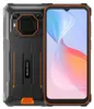 A rugged smartphone is shown from the front and back, with the screen displaying a colorful abstract wallpaper. Produktbild-Vorschau