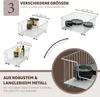 bremermann Výsuvný koš do skříně, 2 ks, 30 cm, s policí, Náhled obrázku produktu 6