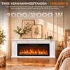 HOMAVO 50 inch Elektrische haard met meubel 1000/2000 W Productafbeelding-voorbeeld 3