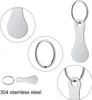 10pcs Einkaufswagenlöser Metall Einkaufschip Produktbild-Vorschau 3
