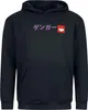 Pokémon Kapuzenpullover Herren Gengar Block print schwarz Produktbild-Vorschau 1