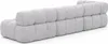 Kaiser Möbel Ecksofa Modulare L-Form, Bouclé-Stoff Abriamo, Produktbild-Vorschau 4