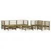 7-tlg. Garten-Lounge-Set Kiefernholz Imprägniert Produktbild-Vorschau 2
