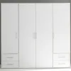 Kleiderschrank Valencia - 206x60x195cm - 4 Türen und 4 Produktbild-Vorschau 2