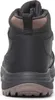 The back view of a black and brown boot. Náhľad obrázku produktu