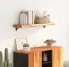 CLORIS Wandregal 70x30x2,5 cm Rechteckig Massivholz Akazie Produktbild-Vorschau 1