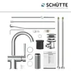 SCHÜTTE Waschtischarmatur CORNWALL, Wasserhahn Bad, Produktbild-Vorschau 5