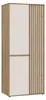 Forte ELISTON Kleiderschrank 80 90, moderner Kleiderschrank Produktbild-Vorschau 4