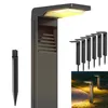 A product shot of solar pathway lights with a lifestyle image inset. Náhľad obrázku produktu