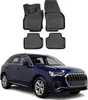 2018-2025 Audi Q3 Q3 Sportback Fußmatten TPE Schwarz 4 tlg Produktbild-Vorschau 1