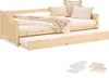 Homestyle4u Tagesbett 90x200 Ausziehbett Natur Holzbett mit Produktbild-Vorschau 21