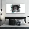 Coloray Canvas 140x70  Wandbild Leinwand Bilder Foto  Affe Produktbild-Vorschau 4