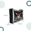 Relaxdays Pinata s pirátskou vlajkou, s tyčou a maskou, Náhľad obrázku produktu 4