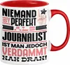 Journalist Geschenk Tasse Lustige Geschenkidee für Produktbild-Vorschau 1