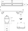 Aquabad SDS Pro Duschrinne 80cm mit befliesbarer Blende, Produktbild-Vorschau 6