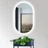 HOKO Badspiegel LED 60 x 100 cm Wandspiegel Oval + LED Produktbild-Vorschau 11