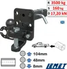 2-Zoll AHK-Adapter Kombikupplung Maulkupplung für Toyota Produktbild-Vorschau 1