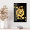 DEQOART Glasbild Echtglas 40x60 cm 'Goldene Herzkönigin' Produktbild-Vorschau 3